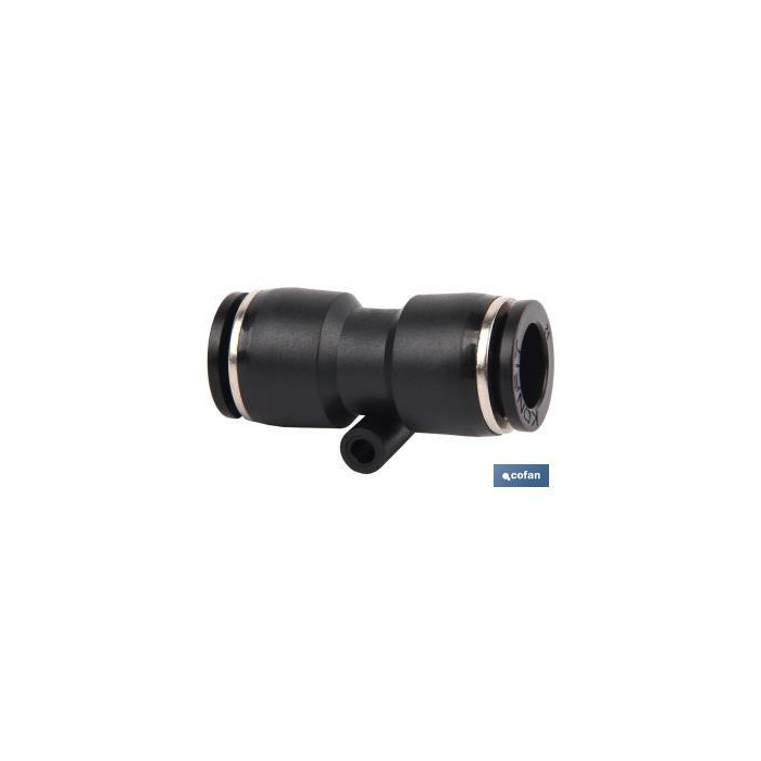 EMPALME AIRE RAPIDO RECTO PLASTICO T-6