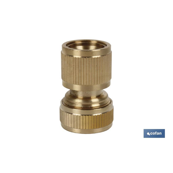 CONECTOR MANGUERA LATÓN 1/2"- 5/8"