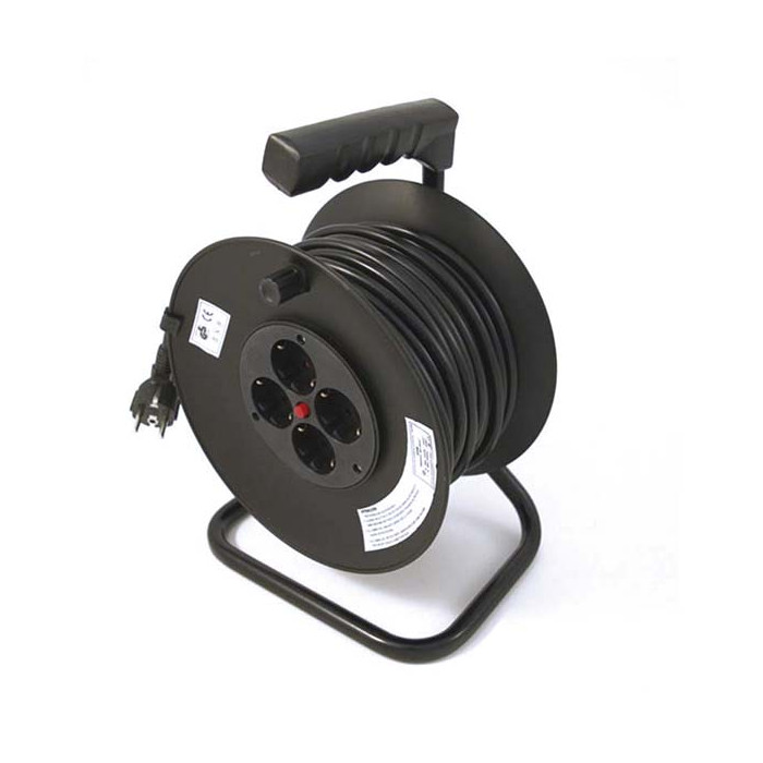 ALARGADOR ENROLLACABLE 4 TOMAS 3x1.5mm. 50 Mts.
