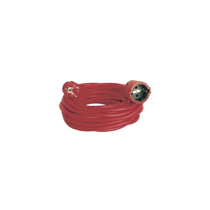 PROLONGADOR CABLE BIPOLAR 3x1,5mm. 15 Mts. ROJO