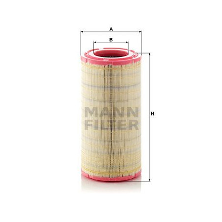 FILTRO DE AIRE MANN C 24 904/2