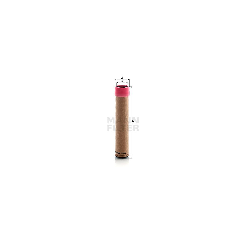 FILTRO AIRE COMPLEMENTARIO MANN CF 65/2