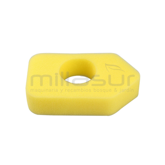 FILTRO AIRE ESPUMA ADAPTABLE A BRIGGS & STRATTON 4 - 4.5 H.P. (130x73x30)