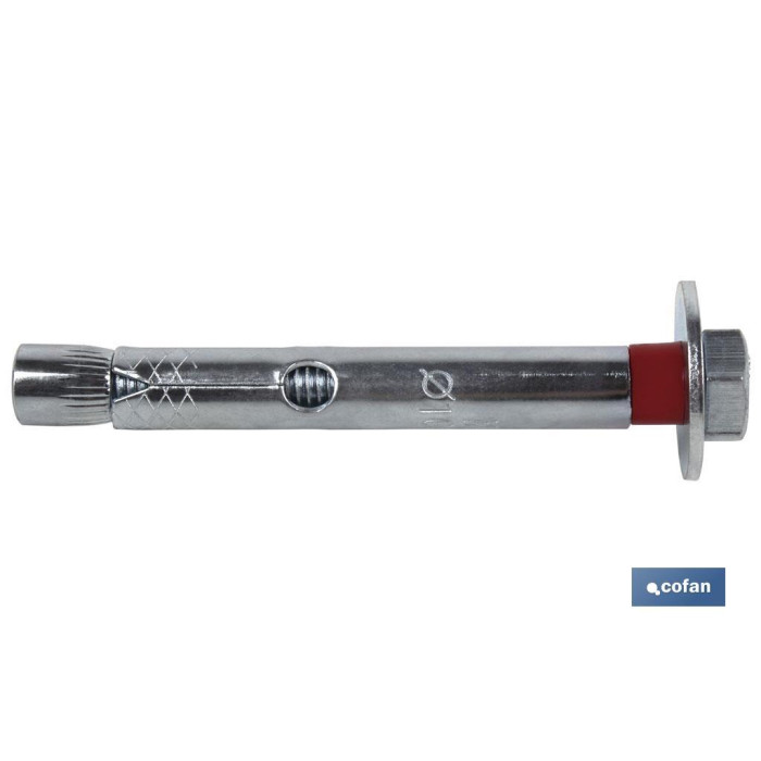 Anclaje Metálico Tornillo Hexagonal 10/12X70 M-10
