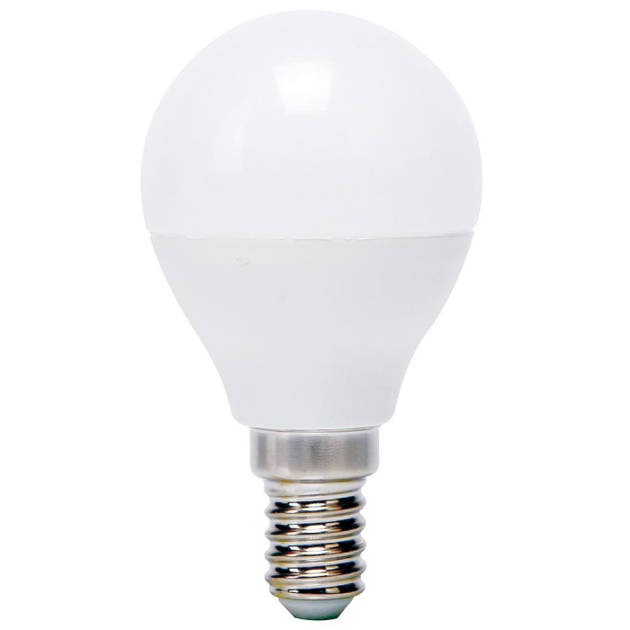 BOMBILLA ESFERICA LEDS 7W E14 LUZ FRIA 6500K