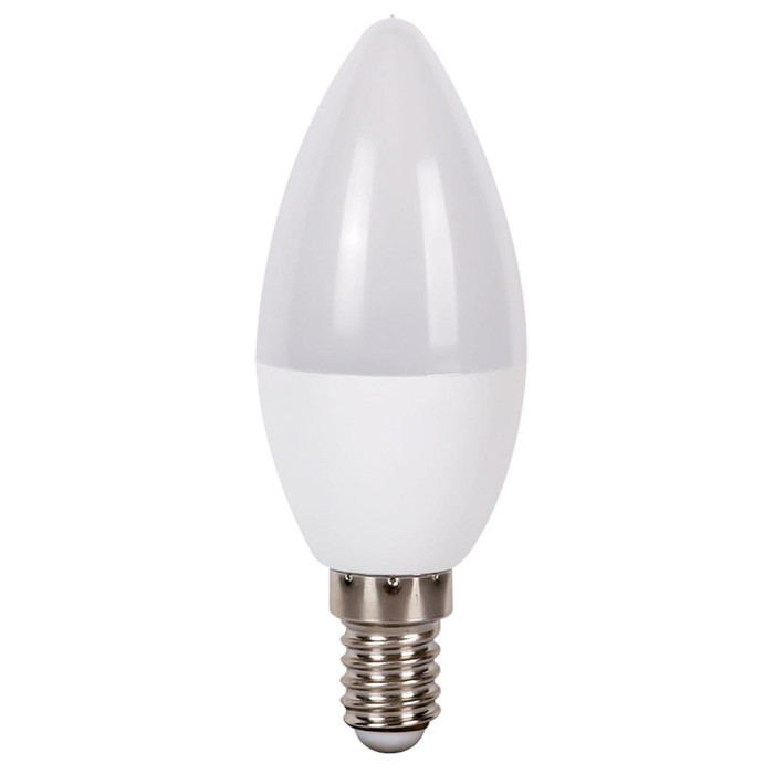BOMBILLA VELA LEDS 7W E14 LUZ FRIA 6500K