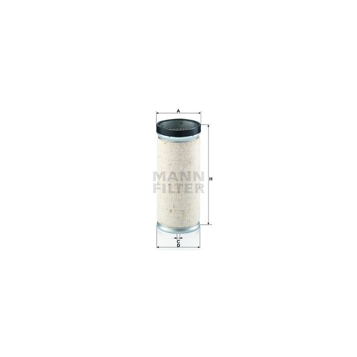 FILTRO AIRE COMPLEMENTARIO MANN CF 820