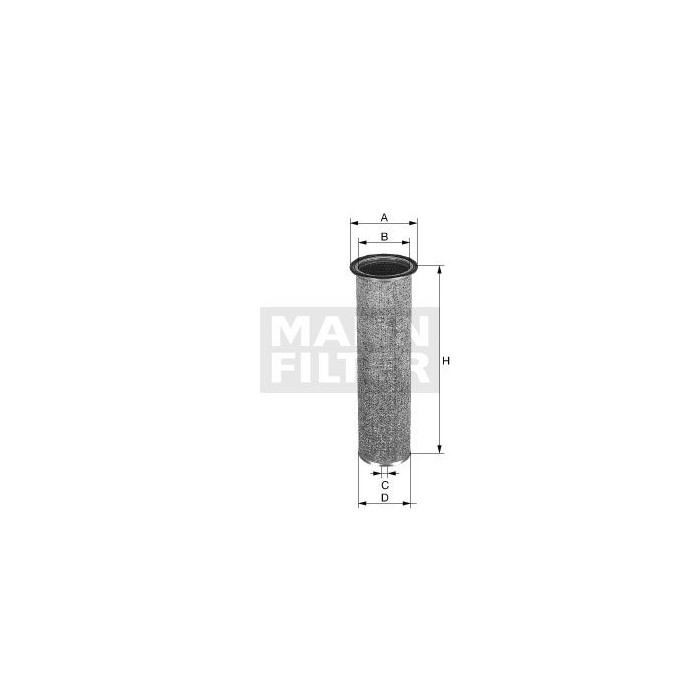 FILTRO DE AIRE COMPLEMENTARIO MANN CF 924