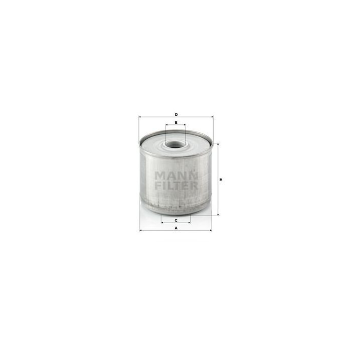 FILTRO COMBUSTIBLE MANN P 917/1 X