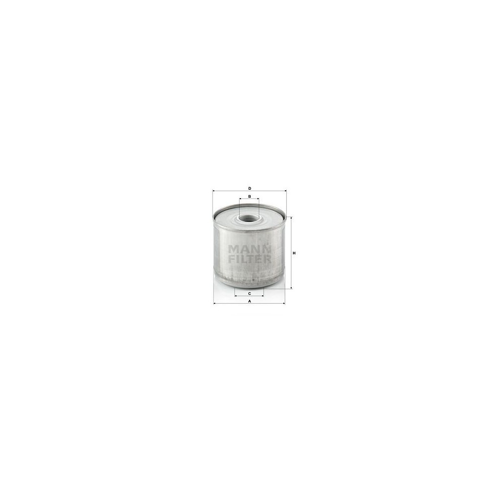 FILTRO COMBUSTIBLE MANN P 917/1 X