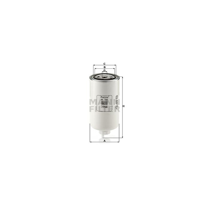 FILTRO COMBUSTIBLE MANN PL250