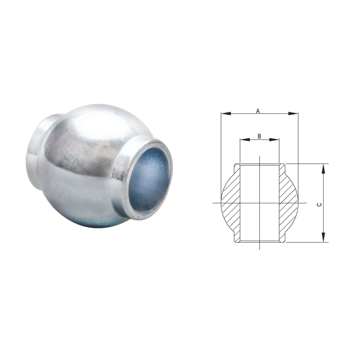 BOLA CON COLLARÍN 60x51x32  TLB603251D