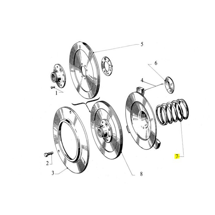 MUELLE EMBRAGUE BCS 58002306