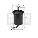 FILTRO DE COMBUSTIBLE MANN WK 614/42
