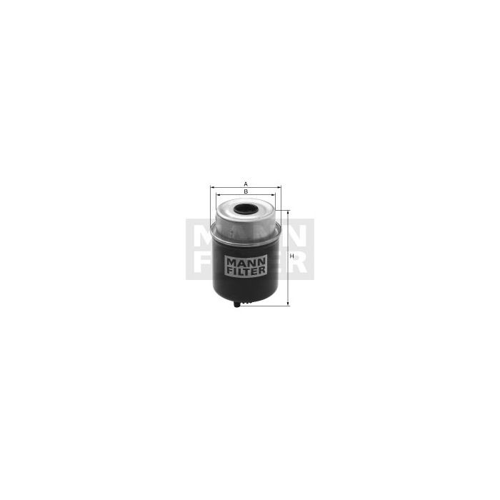 FILTRO DE COMBUSTIBLE MANN WK 8114
