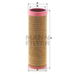 FILTRO DE AIRE COMPLEMENTARIO MANN CF 18 202