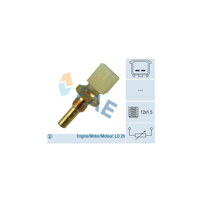 Sensor temperatura refrigerante  FAE 33040