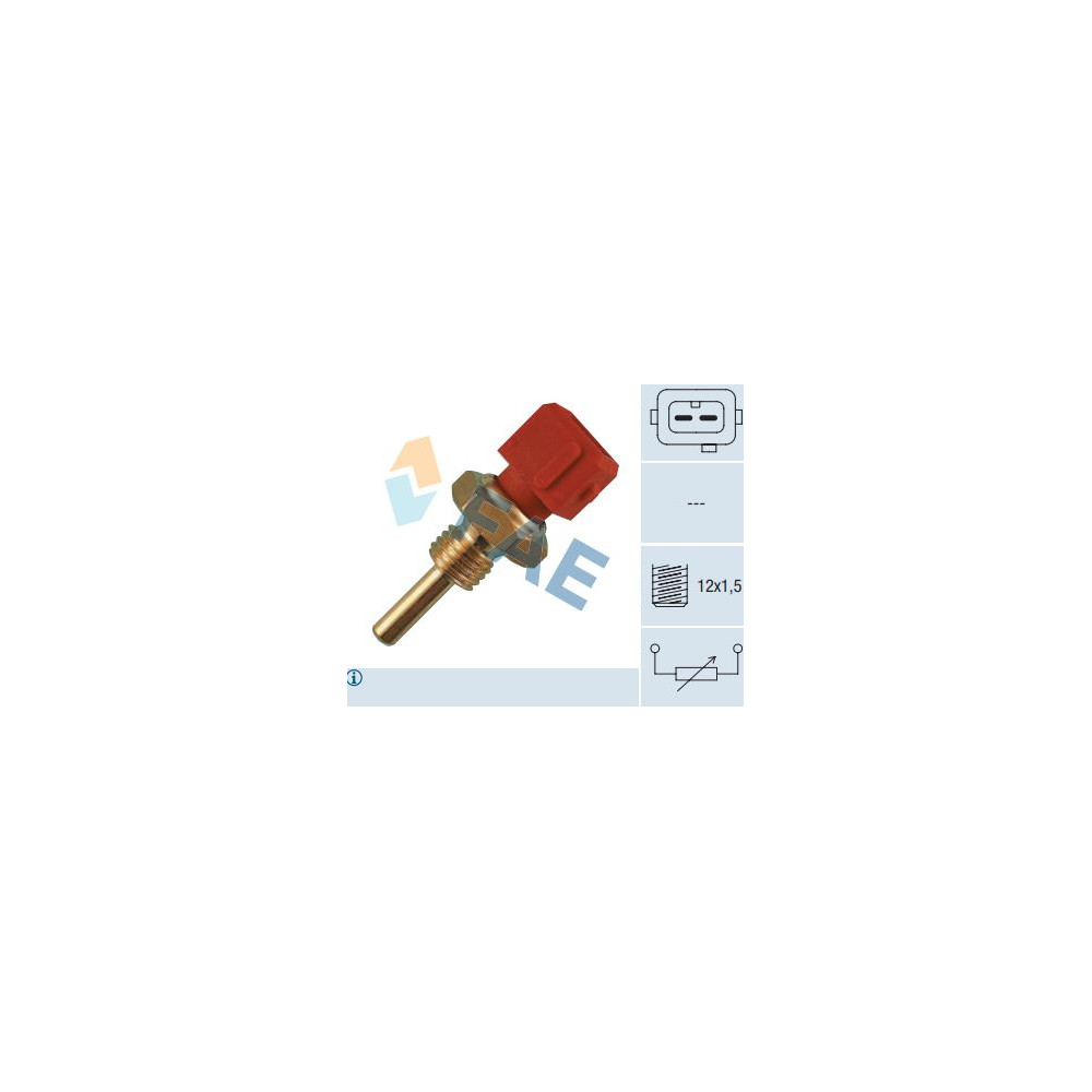 Sensor temperatura refrigerante  FAE 33080