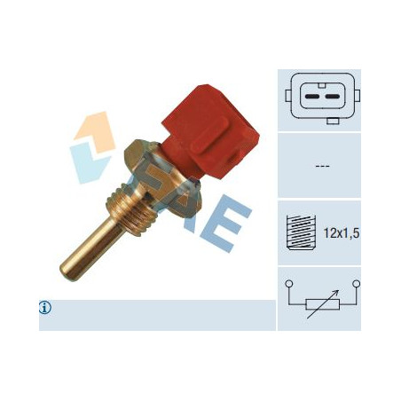 Sensor temperatura refrigerante  FAE 33080
