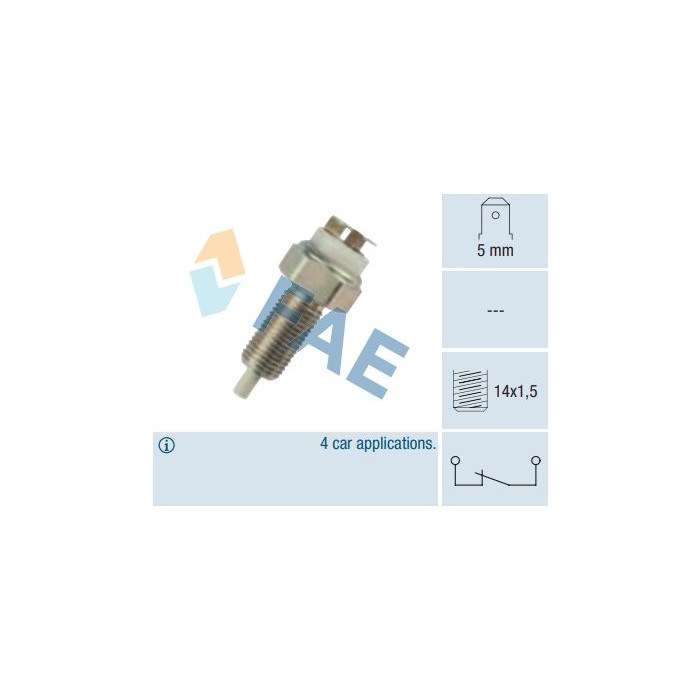 Interruptor luz de stop mecánico FAE 24030