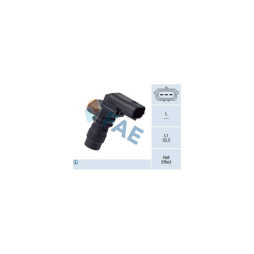 Sensor de árbol de levas FAE 79367