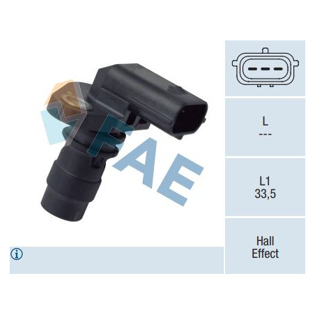 Sensor de árbol de levas FAE 79367
