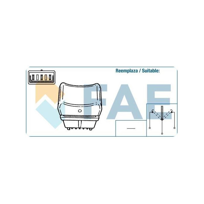 Interruptor tablero universal FAE 61160