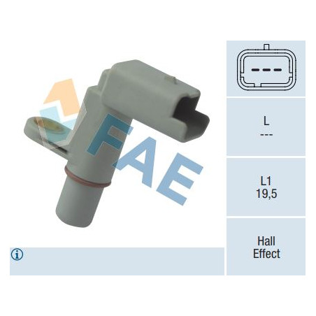 Sensor de árbol de levas FAE 79149