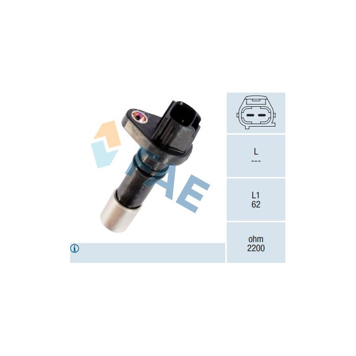 Sensor de cigüeñal FAE 79346
