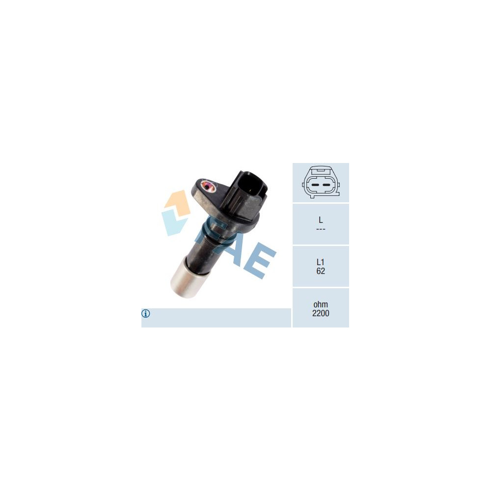 Sensor de cigüeñal FAE 79346