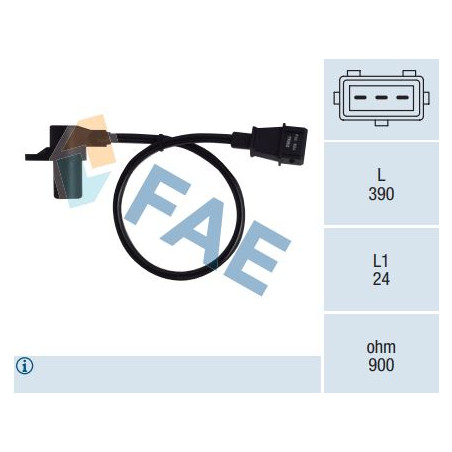 Sensor de cigüeñal FAE 79053