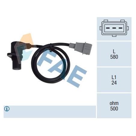 Sensor de cigüeñal FAE 79010