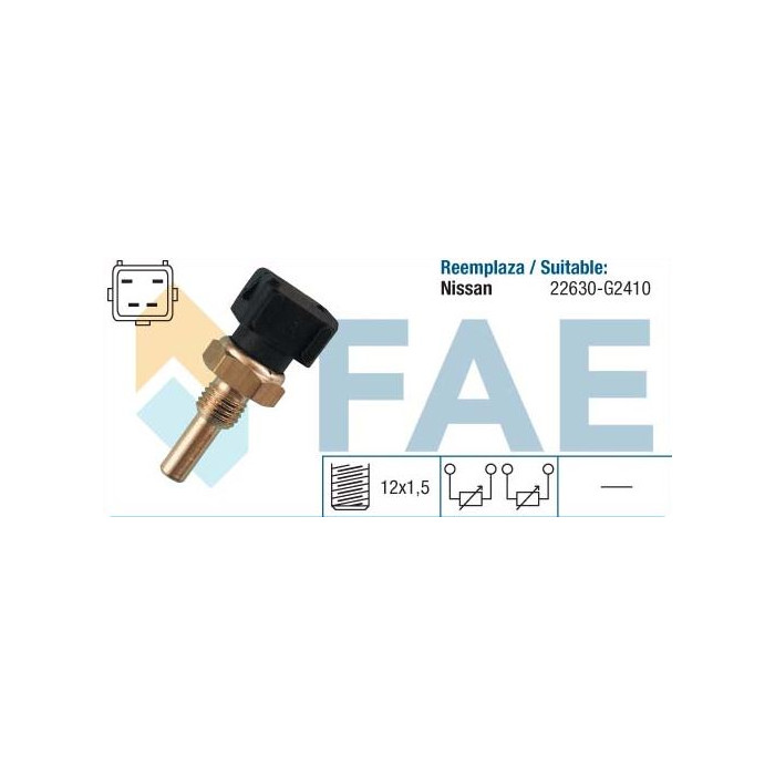Sensor temperatura refrigerante FAE 33210