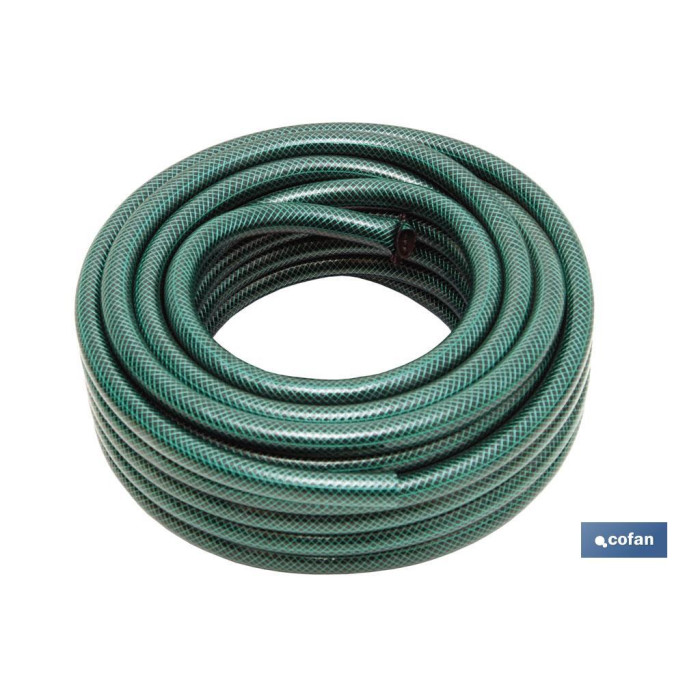 Manguera PVC 3 capas con accesorios 5/8" 15M