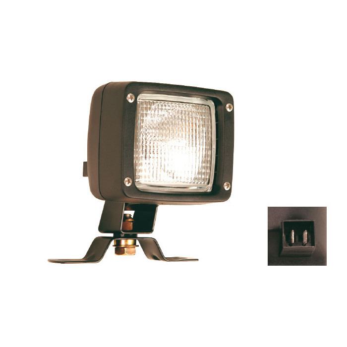 FARO DE TRABAJO 12V 55W H3 - 24V 70W H3 (LAMPARA NO INCLUIDA)
