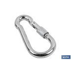 MOSQUETON CON SEGURO M12 x 140 mm