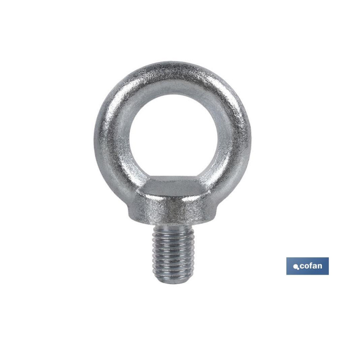 Anilla de Elevación Rosca Macho DIN-580 M-18 ZINCADA