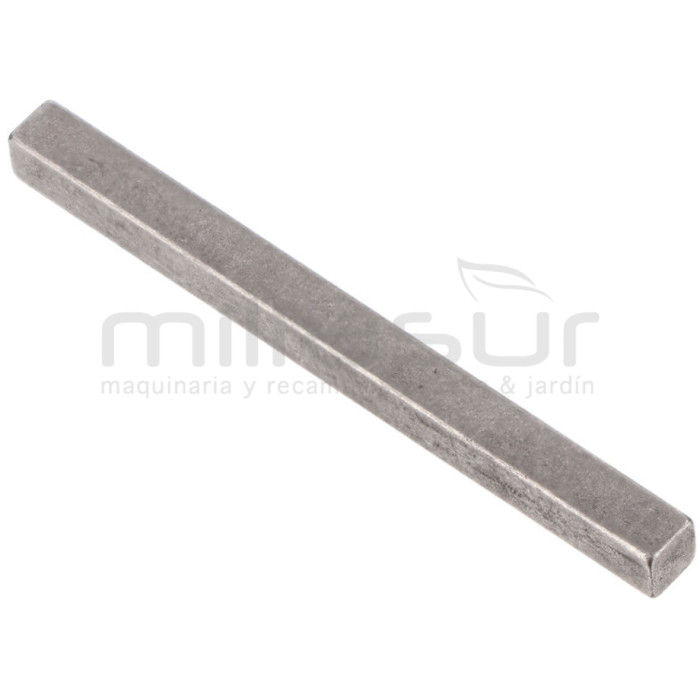 CHAVETA EJE RUEDAS TRASERAS 4,75X4,75X60 TC92, TC102 ( 01 35), TC98S (08 06)