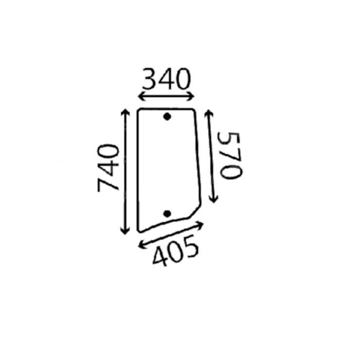 CRISTAL LATERAL ADAPTABLE A LANDINI / Mc Cormick