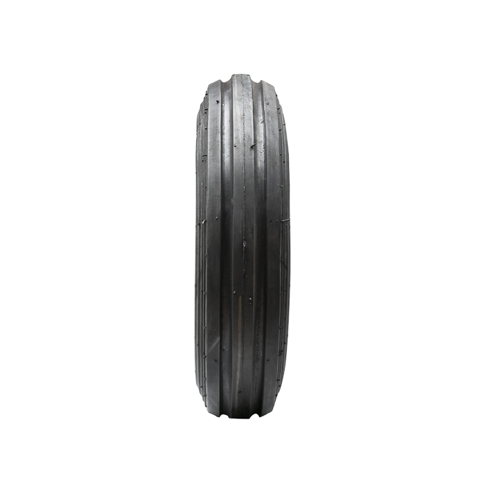 RUEDA COMPLETA 3.50-8 6PR PRW1403 3RIB CON LLANTA METALICA Y RODAMIENTO DE 25mm