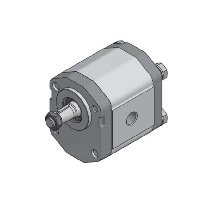 Bomba de Engranajes 10L/Min Giro IZQ. M6x10 Eje Cónico 1:8 Roquet