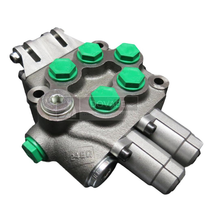 Distribuidor Monobloque 2 Palancas 3/8 G Centro cerrado Roquet 102C11CAXX-JD1 (John Deere)