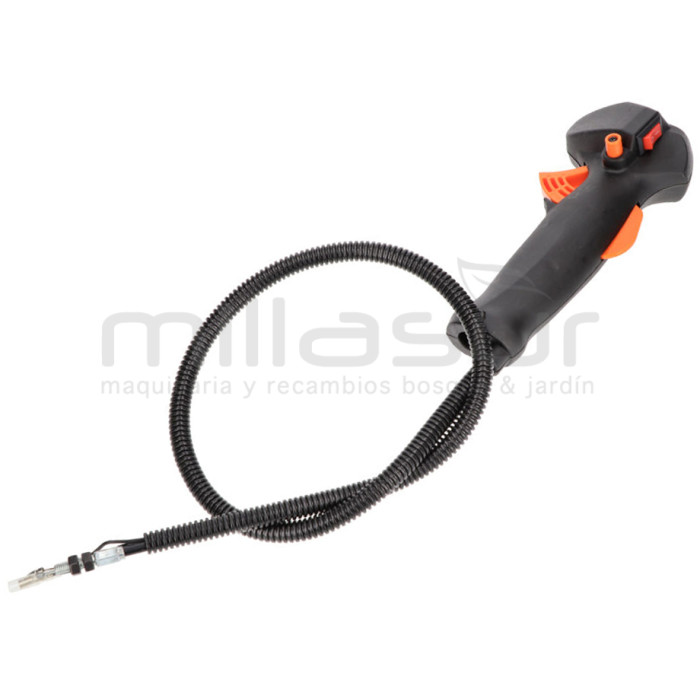 MANDO ACELERADOR COMPLETO 19mm DESBROZADORAS ANOVA D33C - D43C - D43B