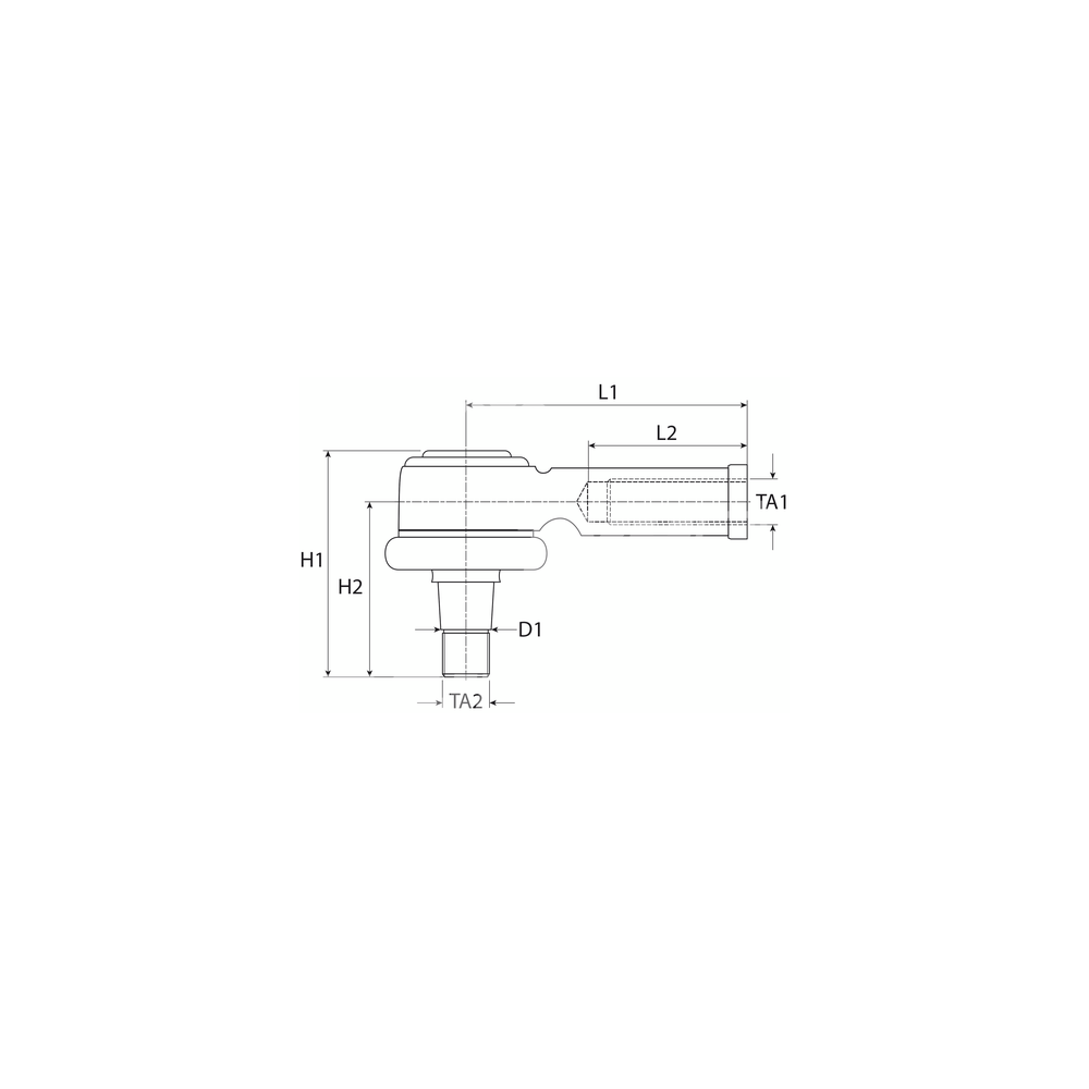 ROTULA DIRECCION HEMBRA ADAPTABLE A JOHN DEERE SERIES 6000