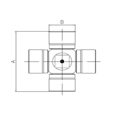 CRUCETA TRANSMISION 44x19mm REF.1