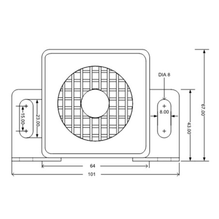 RETRO ALARMA 12/24V 102 dB